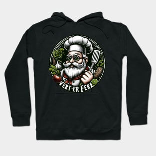 Vert Der Ferk Chef Wearing glasses Hoodie